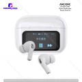 Airpods A9 Pro 2 ANC/ENC With Screen Display  Dobble Dark Touch Control Noise Reduction Long Battery Bluetooth Headphone. 