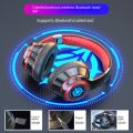 Mega Bass Wireless Bluetooth 5.2 Headphones Pluggable Card Over-Ear Computer Wireless Headphones Noise Canceling with Microphone.