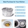 Kitchen Sink Filter Sewerage Kitchen Sink Garbage Separator Slag Anti-clogging Disposable Floor Drain Net Bag. 