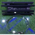 Black Silencer Guard or box khacha for  Honda X-Blade. 