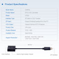HXSJ HW1406DPV DP to VGA Adapter Cable Male to Female Converte. 