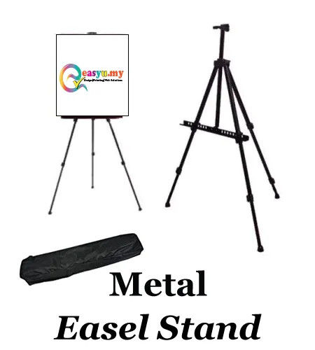 Metal Art Easel Canvas Stand Easel Metal Easel for Drawing & painting display professional use
