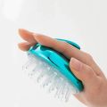 Eco Friendly Wheat Straw Hair Scalp Massager Silica Shampoo Brush For Women Men. 