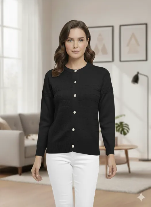 Women's%20Long%20Sleeve%20Sweater%20Open%20Front%20Cardigan%20Button%20Closer%20Outerwear%20Winter%20Dress%20Casual%20Solid%20Color%20Sweaters%20-%20Image%208