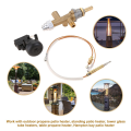 Gas Patio Heater Control Valve Thermocouple Sensor Dump Switch Knob Propane Lpg Fire Pit Control Safety Pilot Port Set. 