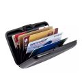 Aluminium Aluma Security Credit Card Holder â Black.