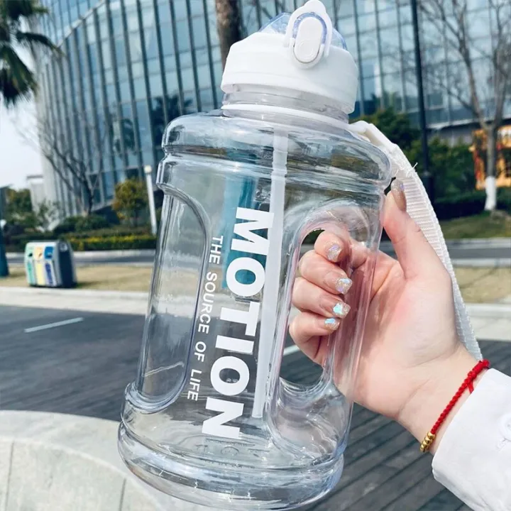 50Oz/1.5L%2085Oz/2.5L%20Gallon%20Bottle%20Plastic%20Jug%20Growler%20Straw%20Lid%20Bpa-Free%20Time%20Marker%20Outdoor%20Sports%20Gym%20Water%20Bottles%20-%20Image%203