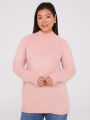 Women's Long Sleeve Mock Neck Winter Sweater From Levin. 