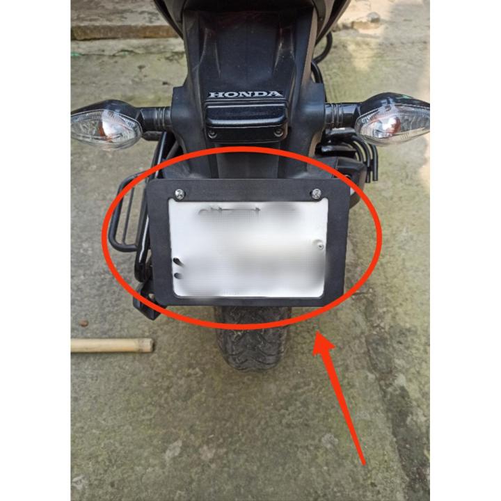 All Motorcycle Number Plate frame Cover / License Plate Cover Fiver