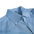 Men's Italian Collar Shirt, Wrinkle-free, Casual, Fashionable, Slim-fit with A Lapel Design, Branded Clothing, Youth, New.