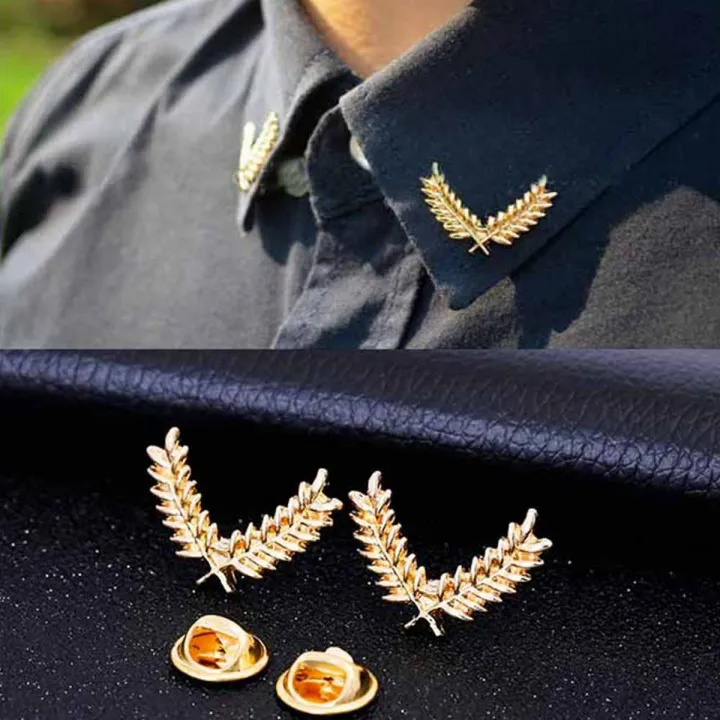 Fashion%20Suit%20Shirt%20Collar%20Pin%20Brooch%20For%20Men%20&%20Women%20Jewelry%20(1%20Pair)%20-%20Image%202