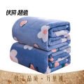 Thickened office air conditioning blankets, nap blankets, coral velvet small blankets, bed sheets, cover blankets, gifts, flannel blankets, quilts.