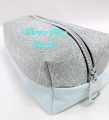 Cosmetics Pouch - 8"×3.5" Dual Tone Makeup Carrying Pocuh for Women. 