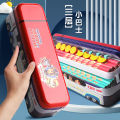 Deli Pencil Box 70854 Paw Patrol Stationery Box Multi-Layer for Students and Children 3 Layer Metal Stationery Storage Box. 