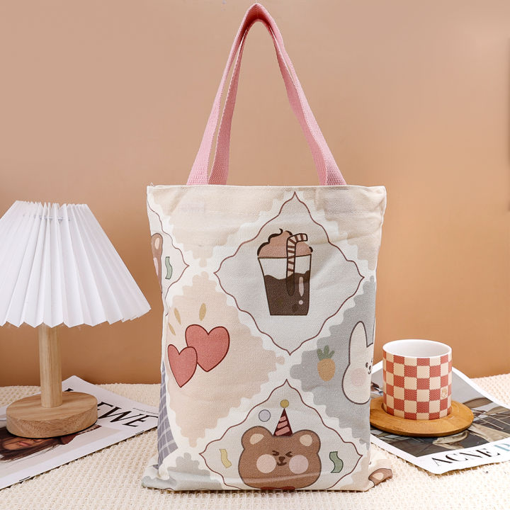 Cute%20Cartoon%20Shoulder%20Bags%20Girls%20Handbag%20Kawaii%20Shopping%20Tote%20Canvas%20Large%20Capacity%20Reusable%20Trendy%20Eco%20Student%20School%20Beach%20Bag%20-%20Image%209