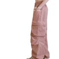 ZOETOP 2024 Korean Spring Autumn School Girl Sport Pants Trousers Junior Girl Comfortable Cargo Pants Child Girls Casual Pants.