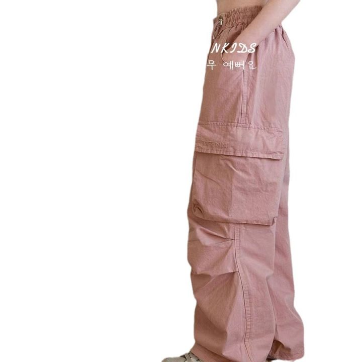 ZOETOP%202024%20Korean%20Spring%20Autumn%20School%20Girl%20Sport%20Pants%20Trousers%20Junior%20Girl%20Comfortable%20Cargo%20Pants%20Child%20Girls%20Casual%20Pants%20-%20Image%205