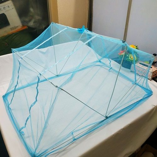 1ps Baby Single Mosquito Folding Net (26x22x20 inches) - Colour as per Stock