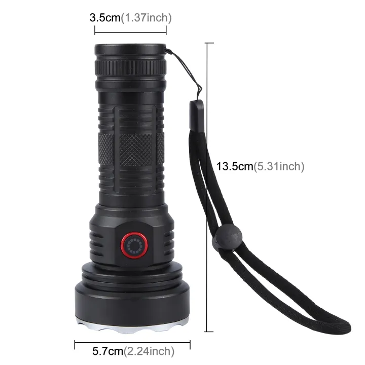 W5201-1%2019%20LEDs%203200LM%20Super%20Bright%20Rechargeable%20Flashlight%20-%20Image%202