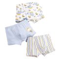 3pcs/lot Boys Print Boxer Briefs Cute Cartoon Dinosaur Striped Print Kids Underwear Baby Boy Shorts Teenager Underpants. 
