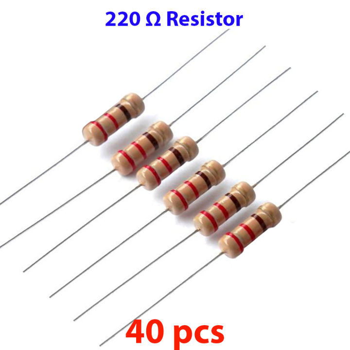 220%20Ohm%20Resistors%201/4%20W%20%C2%B15%25%20Carbon%20Film%20Single%20Resistor%20-%20Image%202