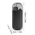 Portable Nose Hair Trimmer Rechargeable Electric Facial Hair Eyebrow Trimmer Mini Nose Hair Cleaner USB Charging. 