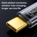 Joyroom S-UC027A12 USB To Type-C 3A Data Cable - 1.2m - Black.