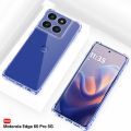 For Motorola Edge 60 Pro 5G Premium Silicone Case Crystal Clear Soft TPU Ultra-Thin Transparent Flexible Protective Mobile Phone Back Cover.