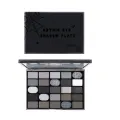 Cahill Dark Gothic Eyeshadow Palette Pearlescent Matte Fine Glitter Sparkle Small Smoky Punk Deep Female Eyeshadow. 