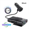 Vehicle-mounted Mobile Charger 12V 60W 4 Ports USB QC3.0 Fast Mobile Phone Car Charger Adapter Portable Charger Plug. 