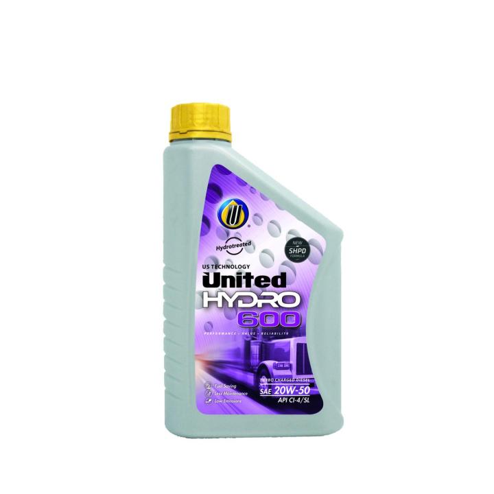 UNITED HYDRO 600 II SAE 20w-50 II API CI4 /SL II SIZE 1L