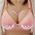 Plus Size 36 38 40 42 44 B C Cup Women Wire Free Bras Woman Lingerie Push Up underwear Wireless Lingerie Femmale.