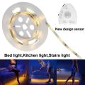 Dimmable Motion Sensor Night Activated Bed Light Waterproof IP6 LED Strip with Automatic Shut Off Timer Bedroom Cabinet Light.