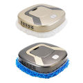 Disposable Mop,Washable Durable Replacement Microfiber Pads Dust Push Mop Cloth for Dry and Wet Vacuum Cleaner,Blue.
