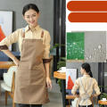 Uniform Work Apron Functional Haircut Professional Waterproof Apron Men'S Women'S Kitchen Apron for Grill Apron Garden Apron.