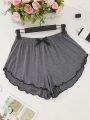 Ladies Premium Silk Soft Nightwear Shorts. 