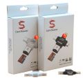 Suitable for Apple/Android/type-c 4-in-1 TF/MicroSD card OTG mobile phone card reader. 