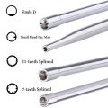 8 pcs Screwdriver Carburetor Adjustment Tool Single D Double D Hexagon Hex Socket Kit Set.