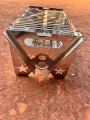 Mirage Folding Barbecue Grill Portable Folding Campfire Grill for Outdoor Bbq Camping Lightweight Rustproof Corrosion Resistant Barbeque Grill for Travelers in Asia Camping Accessories.
