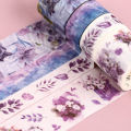Panda Online 10 Rolls/Set Washi Tape Decorative Masking Tapes Sticky Paper Tape for Journals DIY Crafts Gift Wrapping.