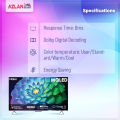 Haier 43" HQLED 4K UHD Google TV (H43P7UX) Official 4 Years Brand Warranty.