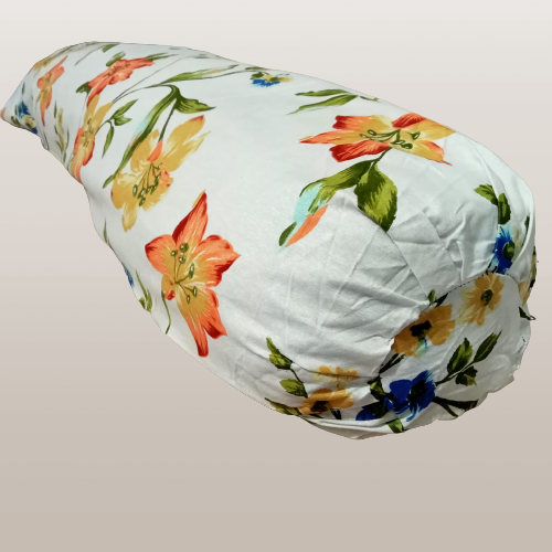 Cotton Side Pillow cover 34/39 (Stander Measurements)Big Size Side Pillow cover Round 34 long 39 Inch
