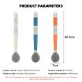 Detergent Refillable Silicone Toilet Brush Flexible Bowl Brush Cleaner Liquid Filled Cleaner Brush Wall-Mounted Cleaning Tools. 