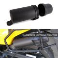 Universal Off-Road Motorcycle Accessories Waterproof Tool Tube Gloves Raincoat Storage Box,M. 