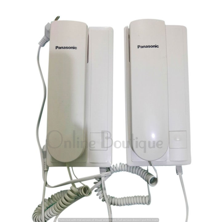 Panasonic TS-121A1 Door Phone for double room One to One Intercommunication system Device