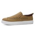 Black Grey Blue and Khaki Color Korean Canvas Sneakers Shoes for Men Slip On Casual Shoes.