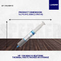 HF-190/HM410 Heatsink Thermal Paste Packed In Syringe High Stability And Readability Apply To Cpu- Vga- Led- Chipset And Other Pc Component. 