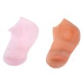 2Pcs Silicone Foot Care Socks Anti Cracking Moisturizing Gel Socks Cracked Dead Skin Remove Protector Pain Relief Pedicure Tools. 