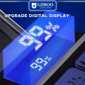 UZBOO Headlamps Super Bright Headlight Digital Display Headlamp Flashlight Intelligent Wave Sensing Headlights Charging For Phone Waterproof For Running Fishing Wild Adventure. 