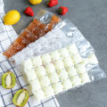10Pcs Disposable Ice Cube Bags Self-sealing Clear Ice Mold Fridge Freezer Ice Maker. 